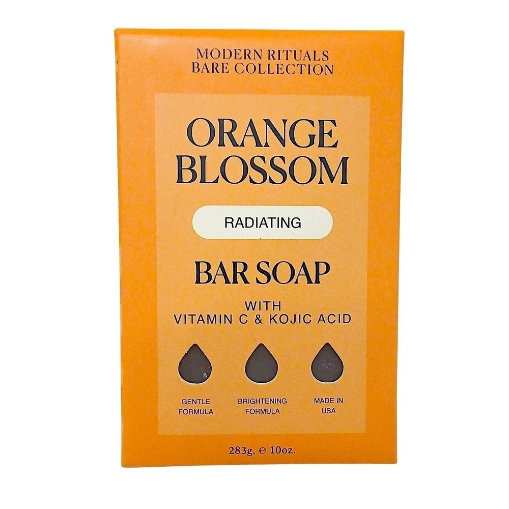Orange Blossom Citrus Soap Bar Vit C Revitalizing KOJIC Acid Moisturizing Gentle